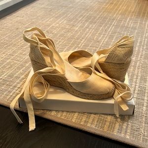 Espadrilles, Andre Assous, barely worn, once or twice.
